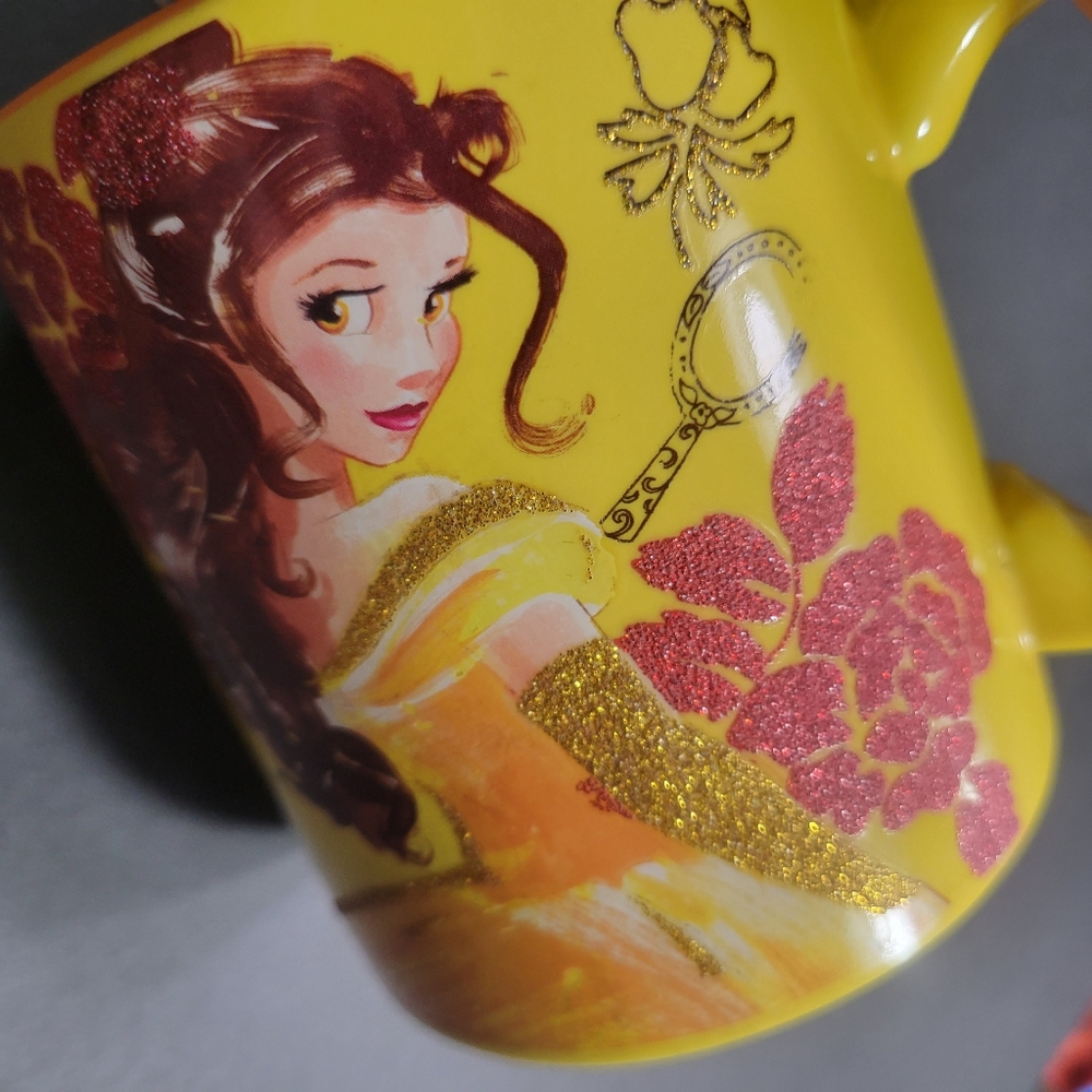 Disney Beauty and The Beast Mug Princess Belle Oversized Coffee Cup